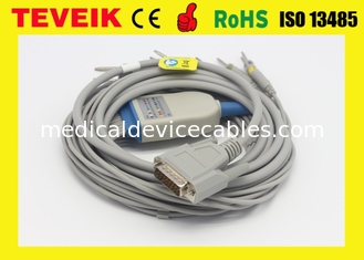 Edan EKG Cable for SE-12 Express SE-3 SE-601A DB 15 pin AHA / IEC MS1-106902